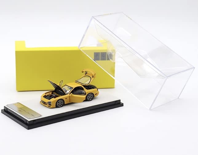 1/64 PGM マツダ RX7 FD3Sフル開閉モデル Amazon | 1/64 PGM 全開閉 マツダ RX7 FD3S 黄色 | プラモデル 通販